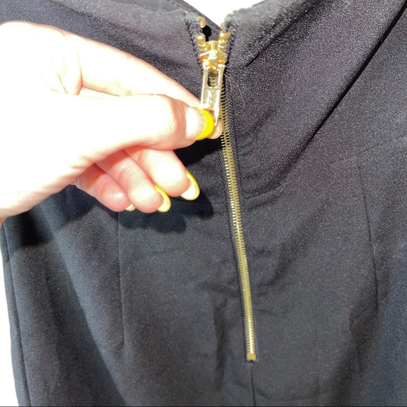 NBD x Naven Twins Cut Out Dress in black - Picture 6 of 7